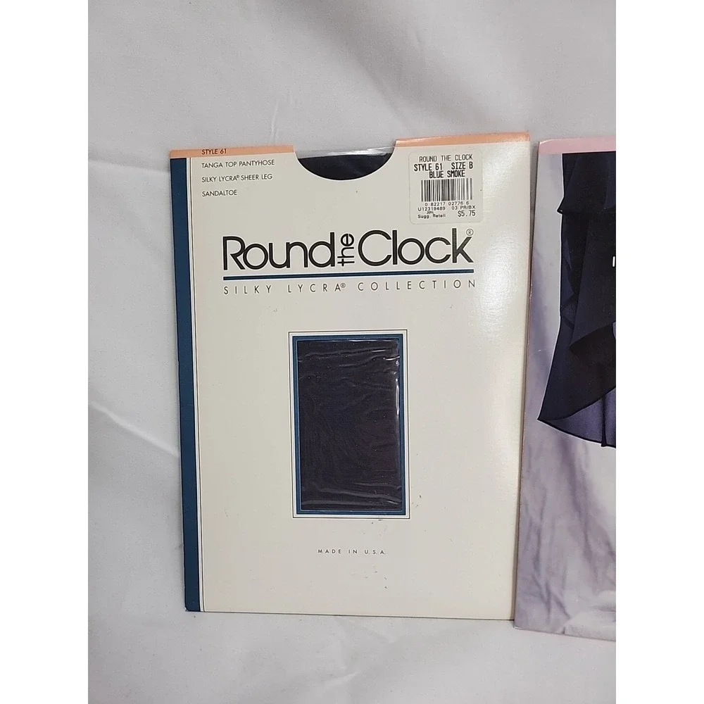 Round The Clock, Dressbarn, Hanes Pantyhose Size A, AB,‎ B -New Sealed Lot Of 3